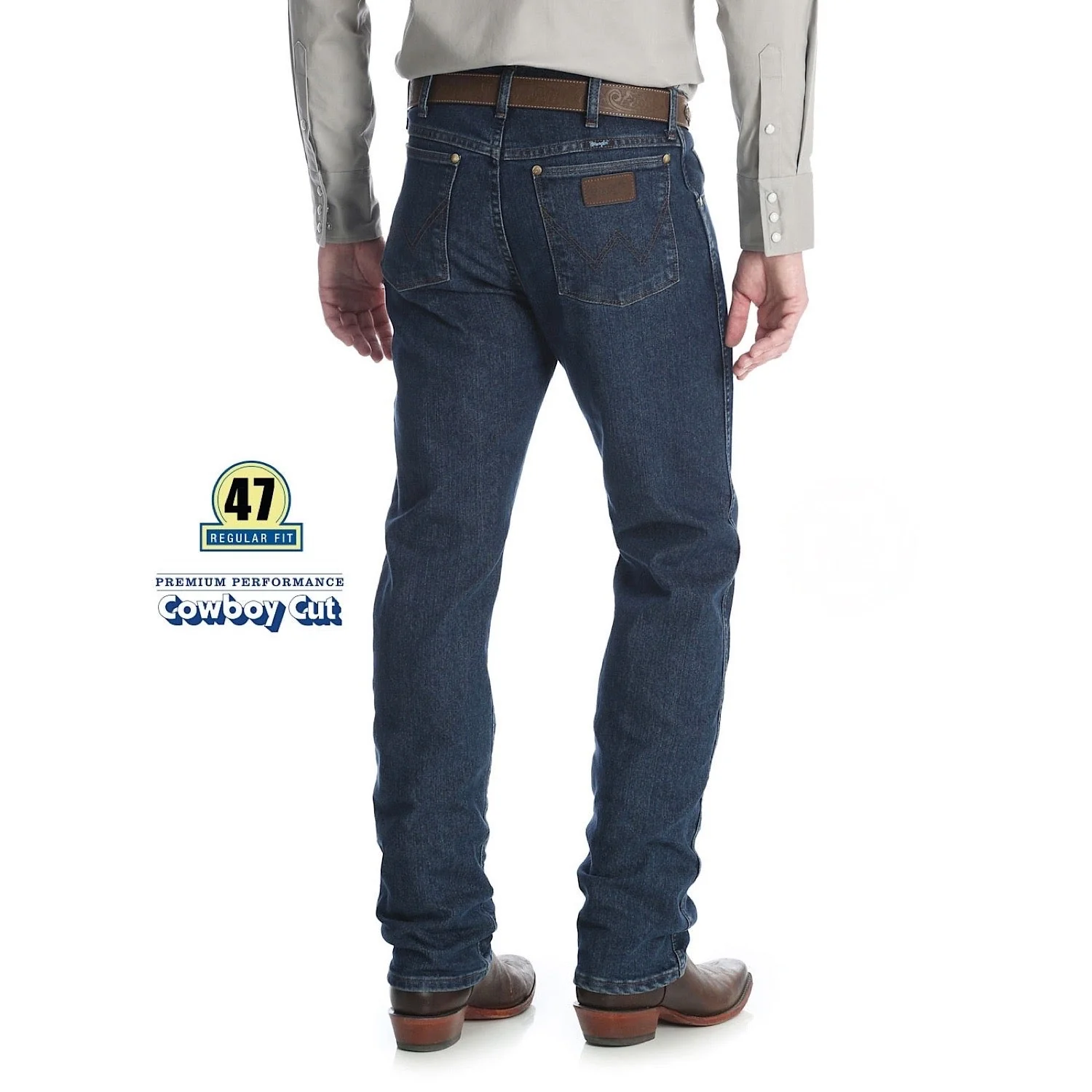 Wrangler Men's Performance Cowboy Cut Jean - Midnight Rinse - Image 2