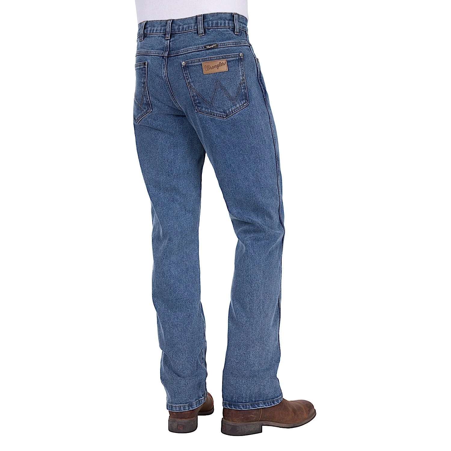 Wrangler Men's Reg Boot Cut Jean - Original Stone