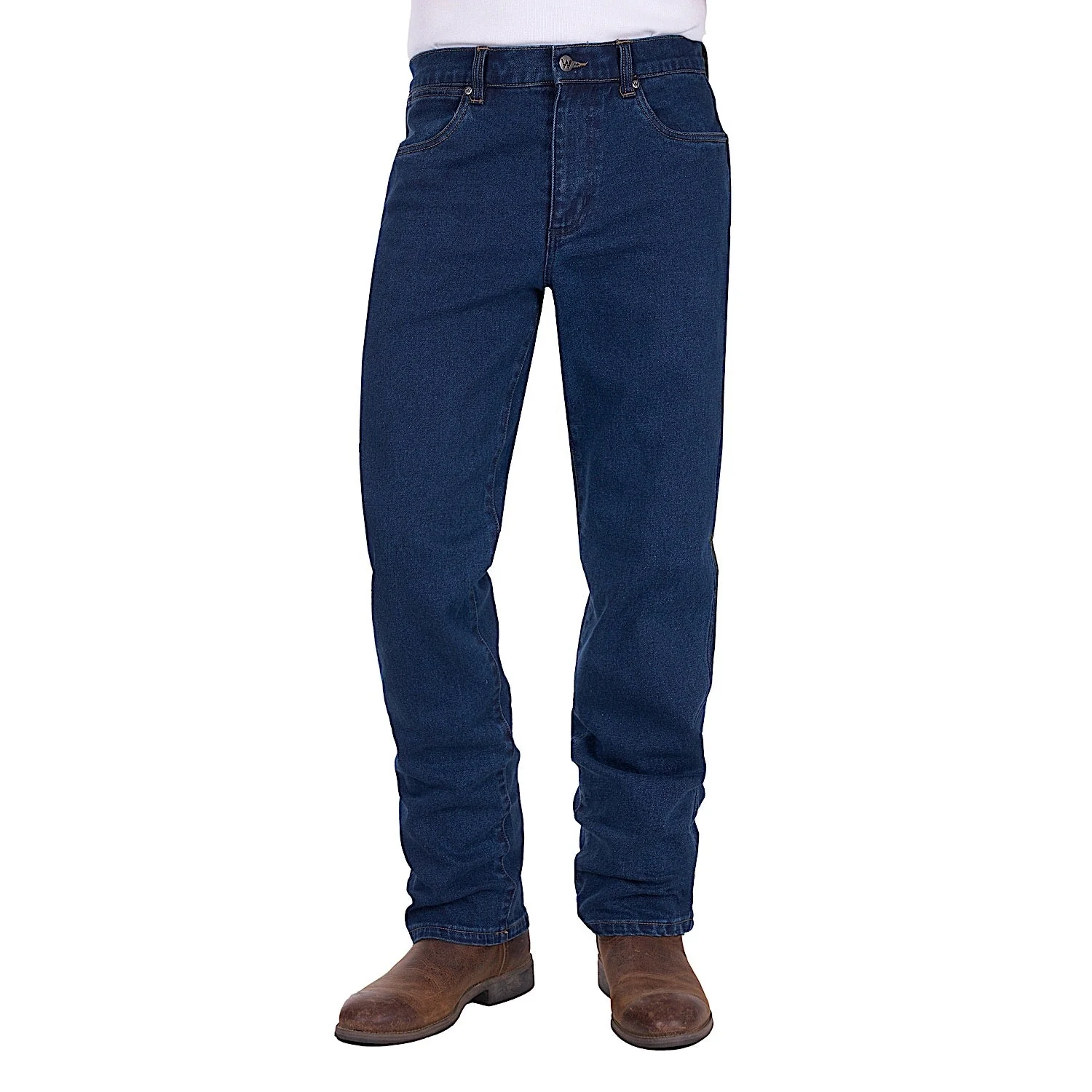 Wrangler Men's Reg Straight Leg Jean - Original Rinse - Image 2