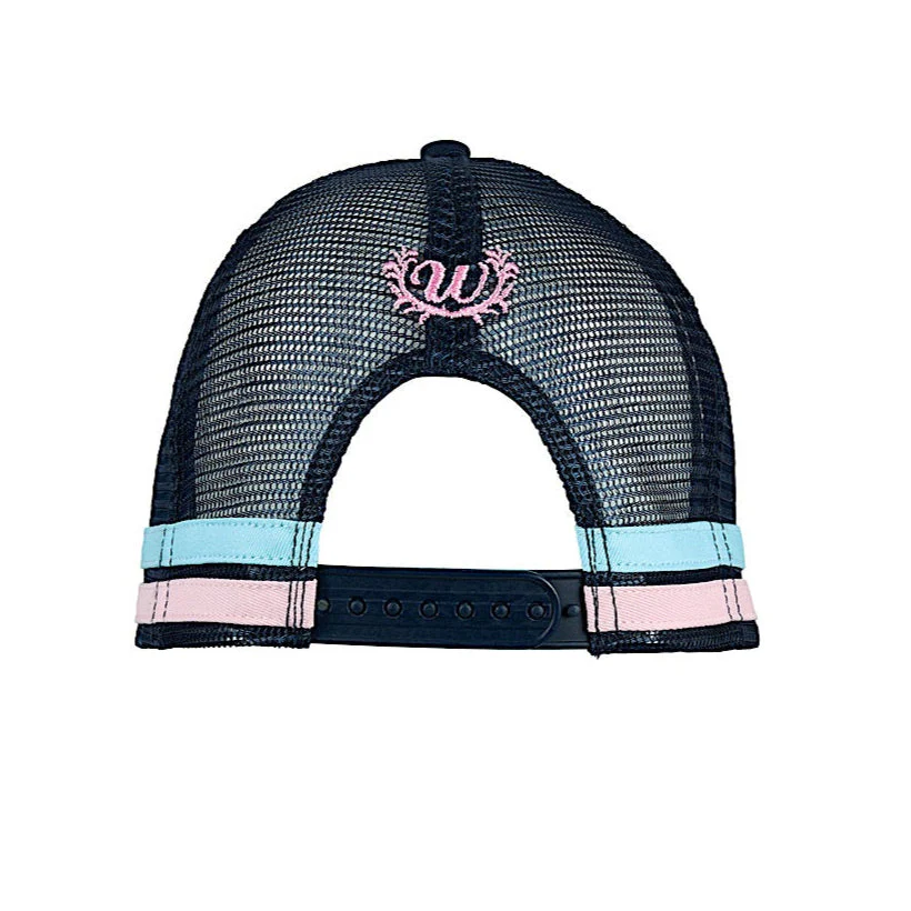 Wrangler Penelope High Profile Trucker Cap - Navy - Image 3