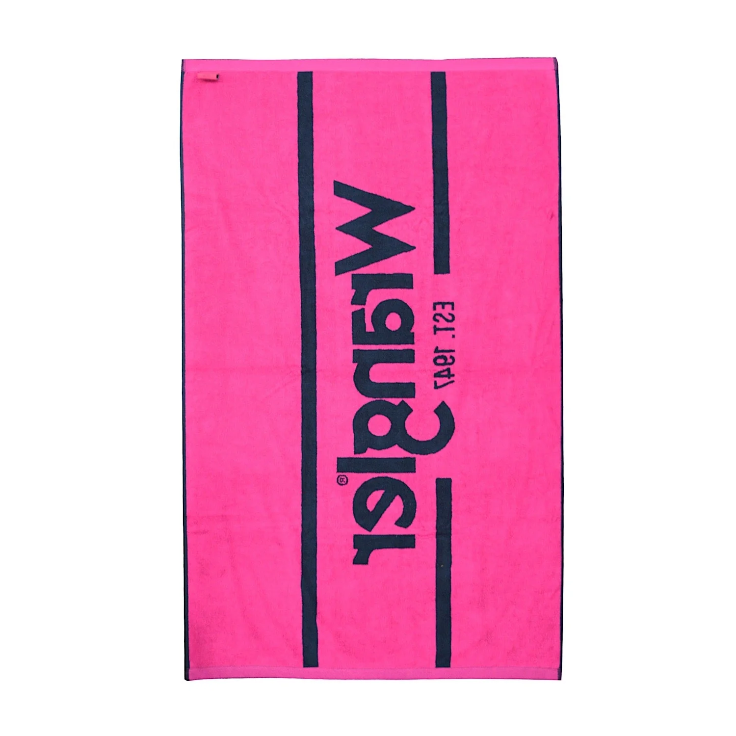 Wrangler Signature Towel Navy/Pink - Image 2