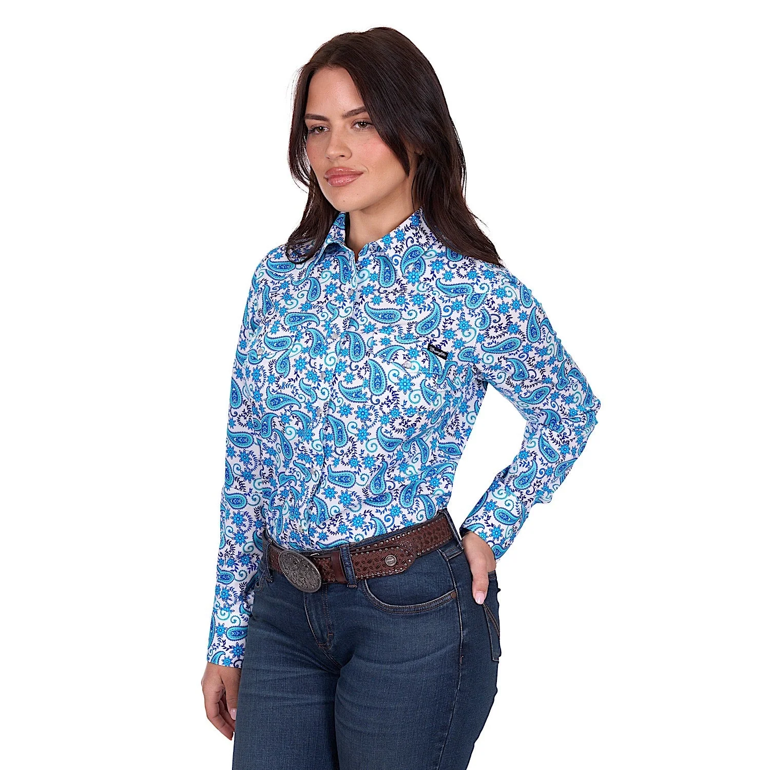 Wrangler Women's Alissa Shirt - Blue