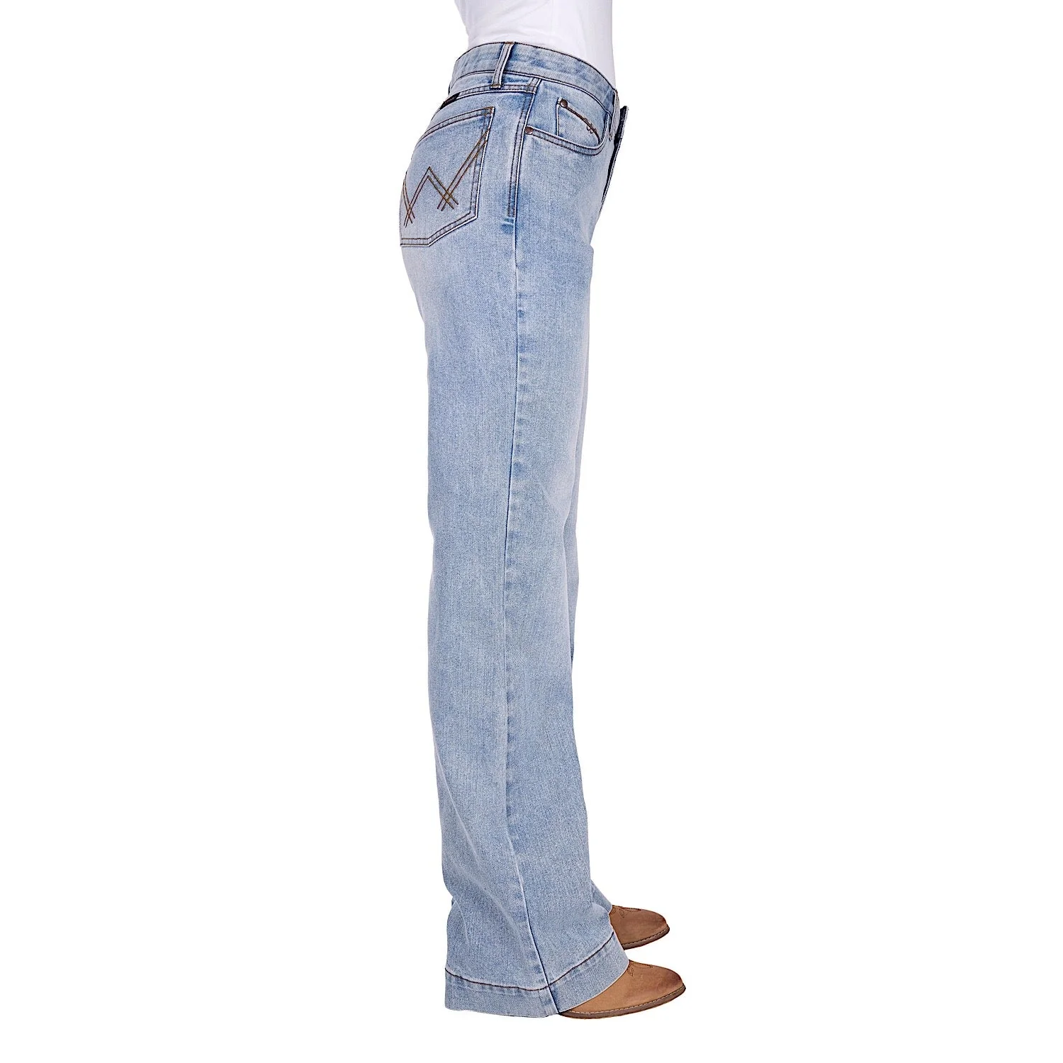Wrangler Women's Brianna Jean 34L - Willow Sky - Image 2