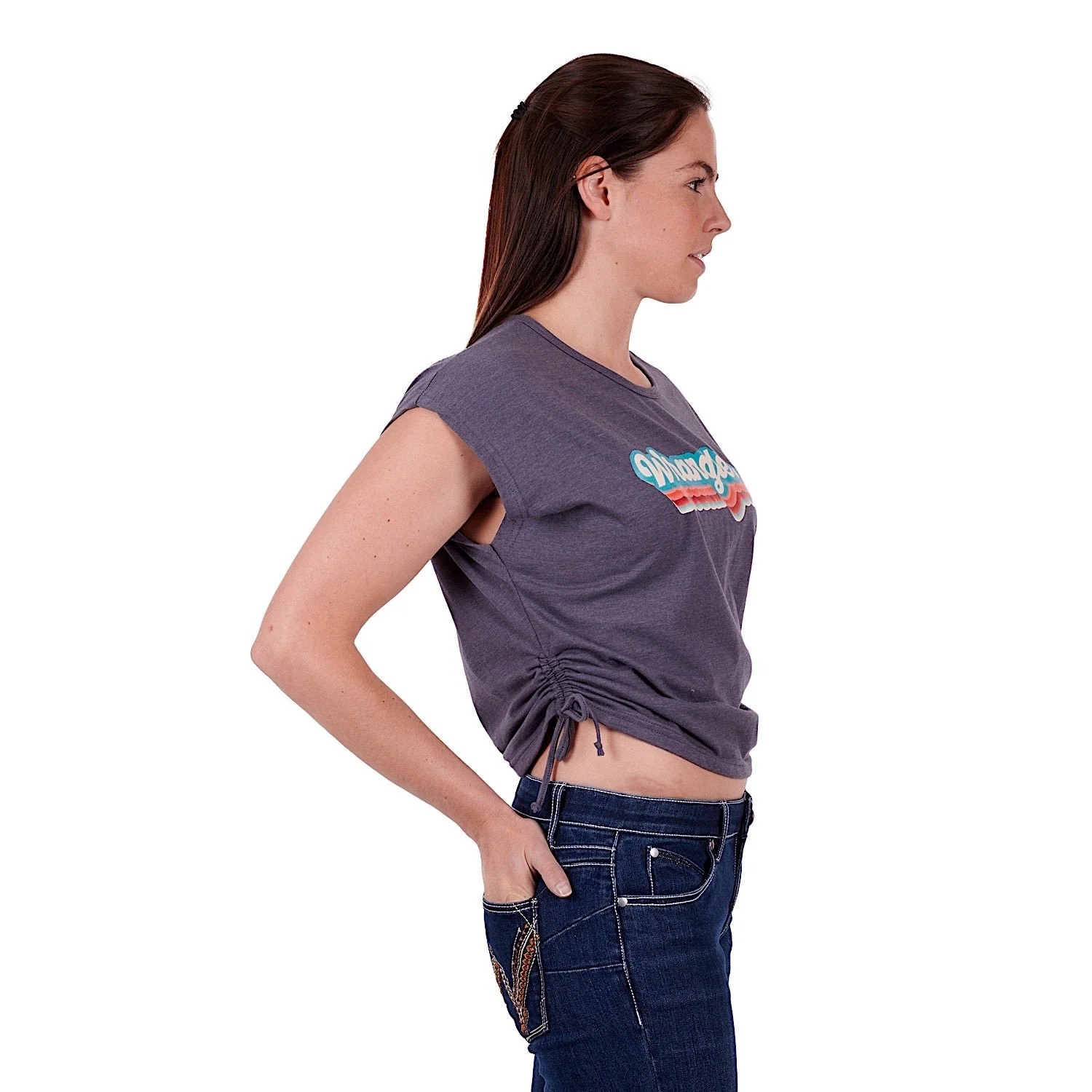 Wrangler Women's Eve Tank Navy - Image 3
