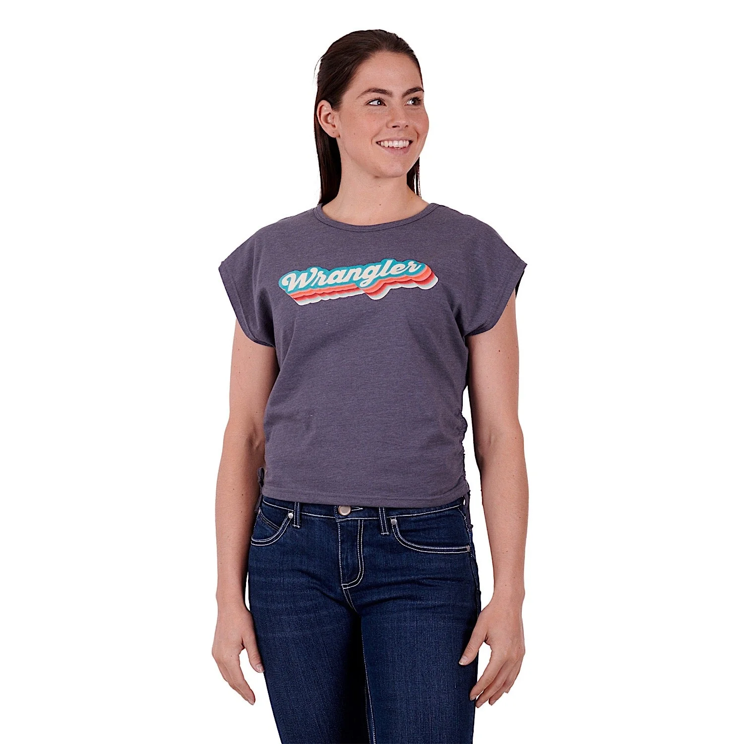Wrangler Women's Eve Tank Navy - Image 5