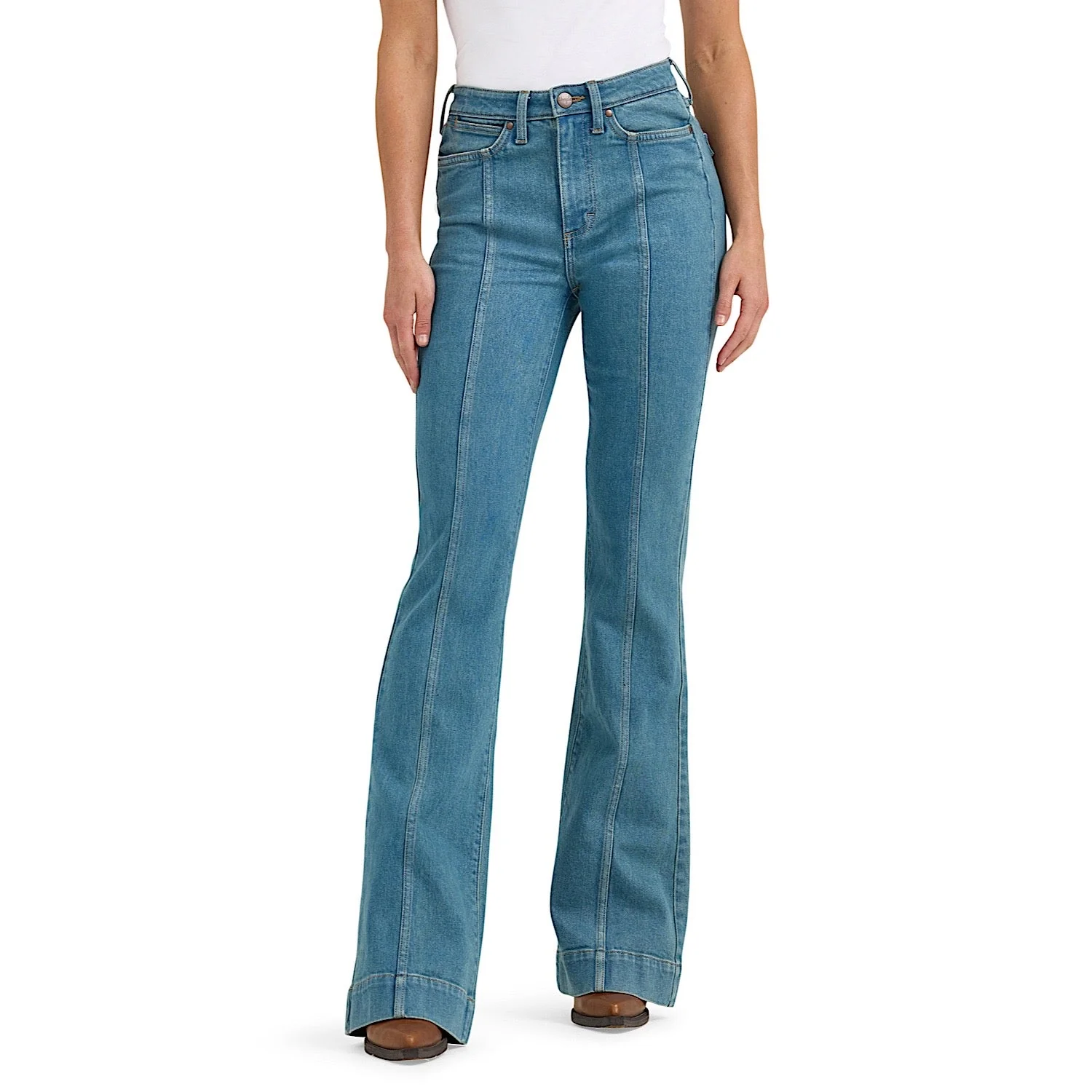 Wrangler Women's High Rise Bailey Trouser - Brooklyn