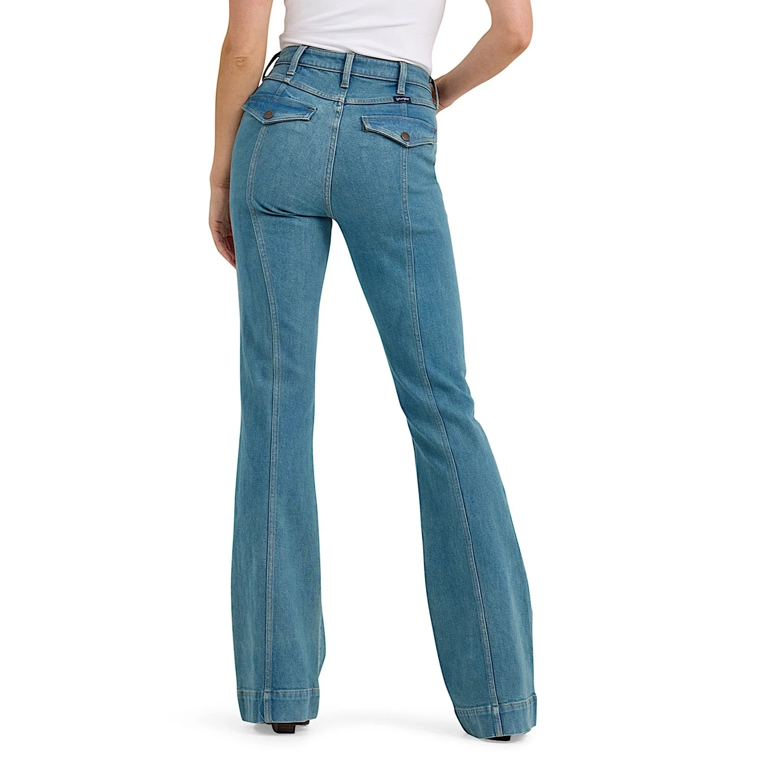 Wrangler Women's High Rise Bailey Trouser - Brooklyn - Image 2
