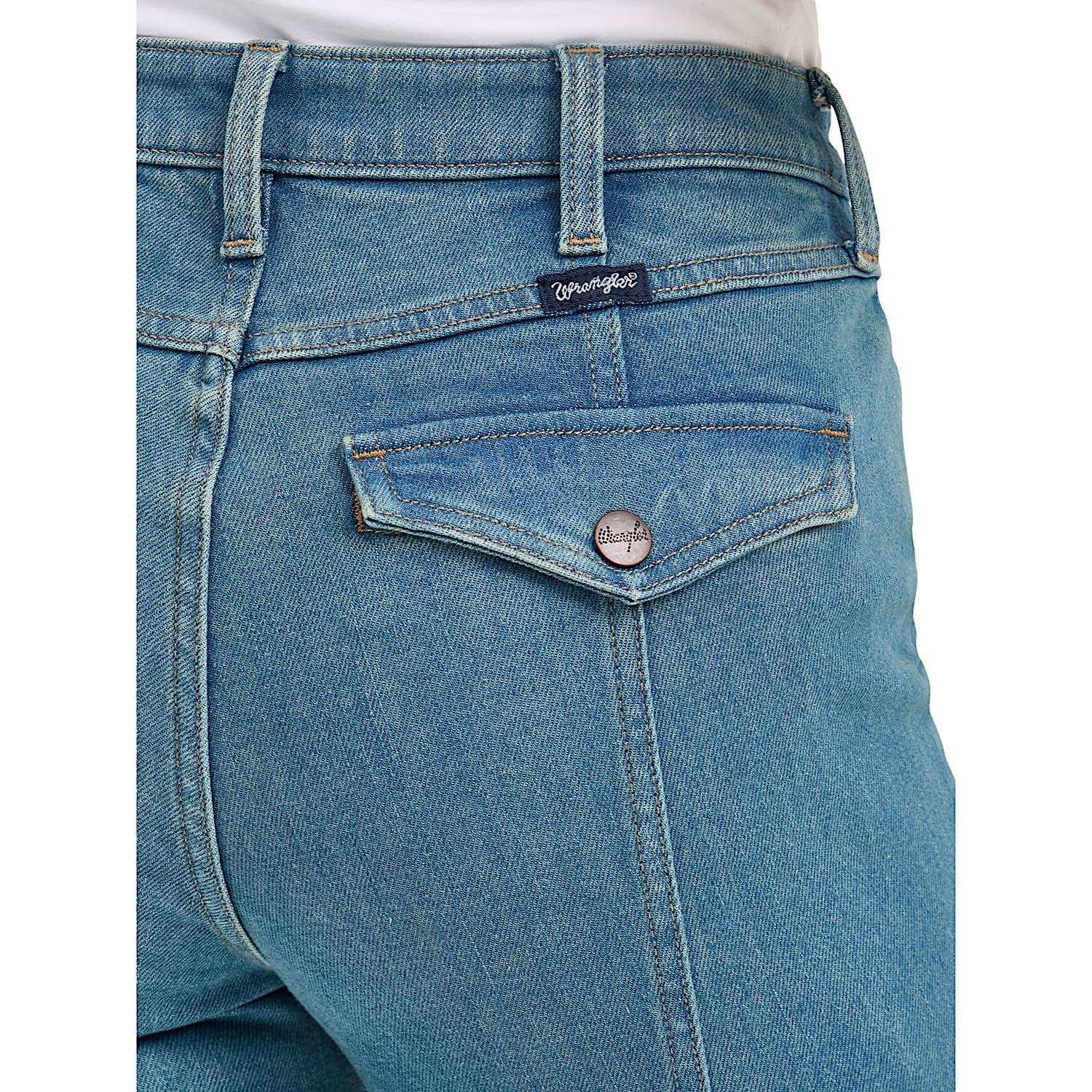 Wrangler Women's High Rise Bailey Trouser - Brooklyn - Image 3