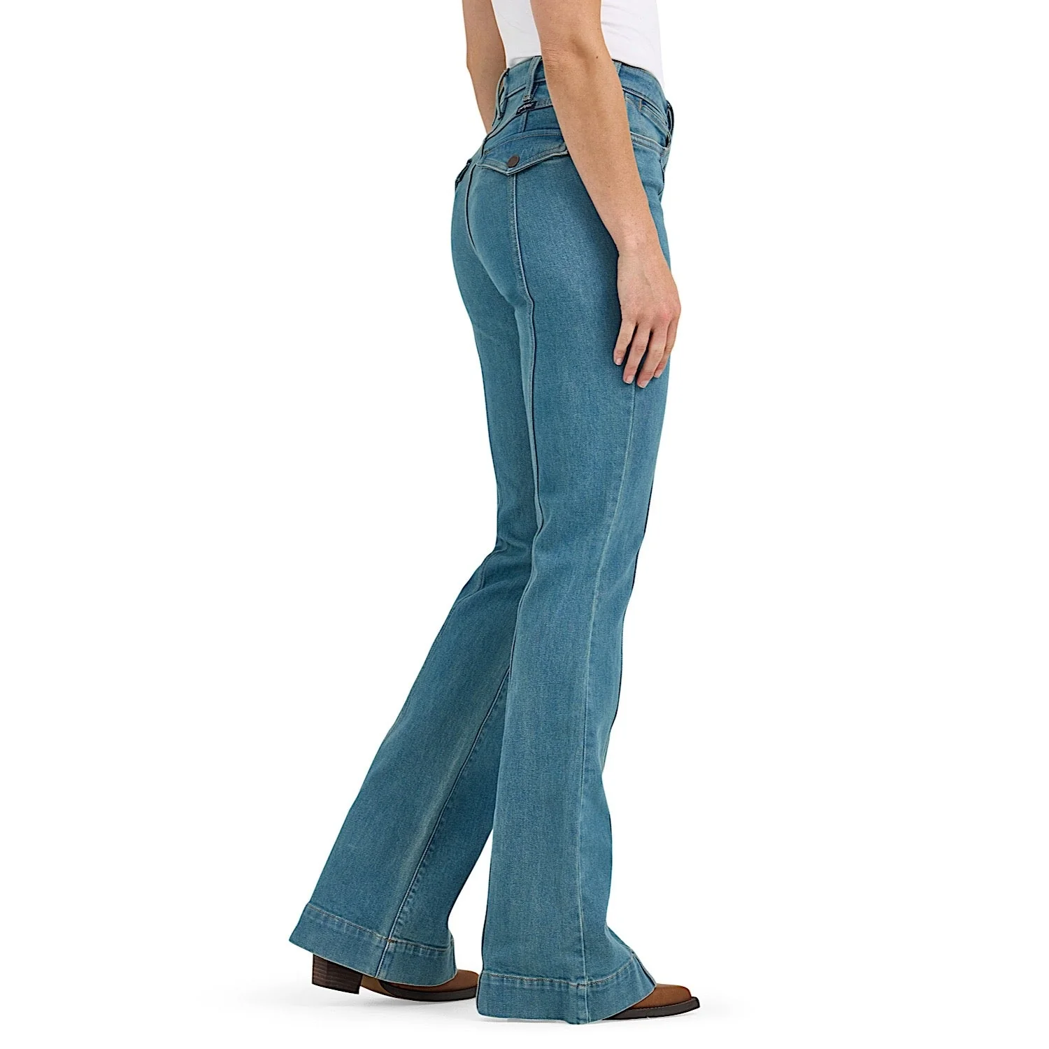 Wrangler Women's High Rise Bailey Trouser - Brooklyn - Image 5