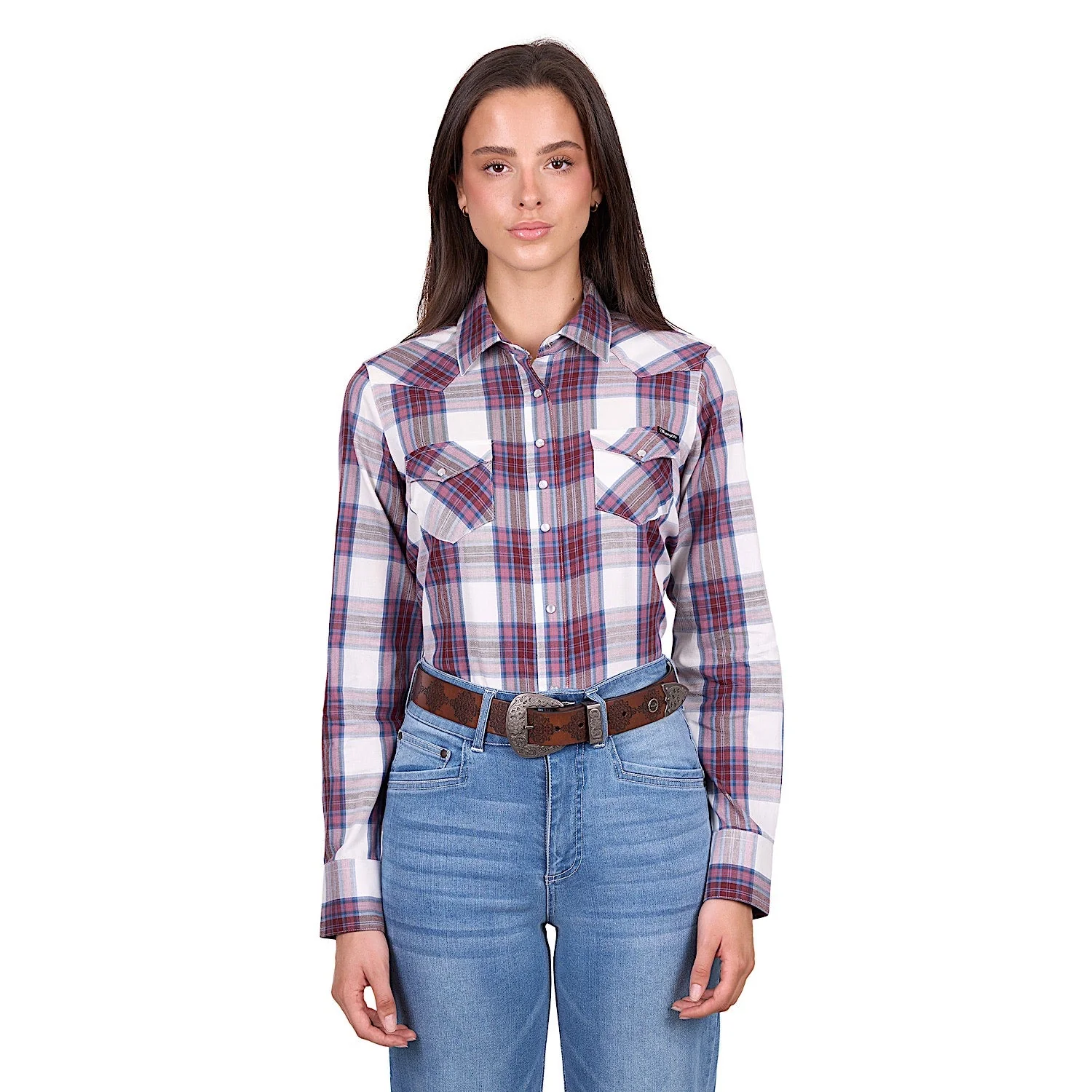Wrangler Women's Jaclyn Shirt - Berry - Image 2