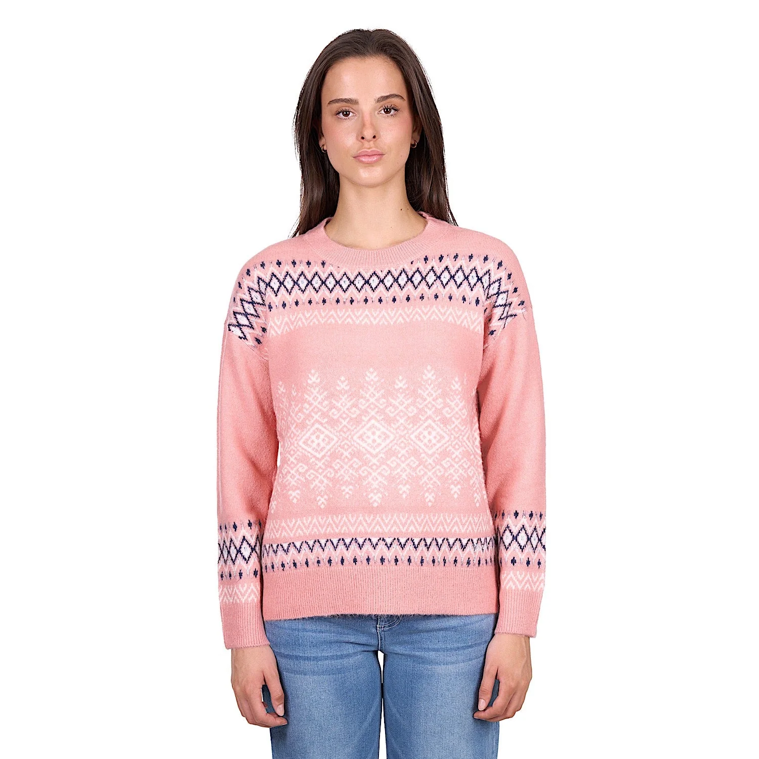 Wrangler Women's Janey Knitted Pullover - Pink - Image 2