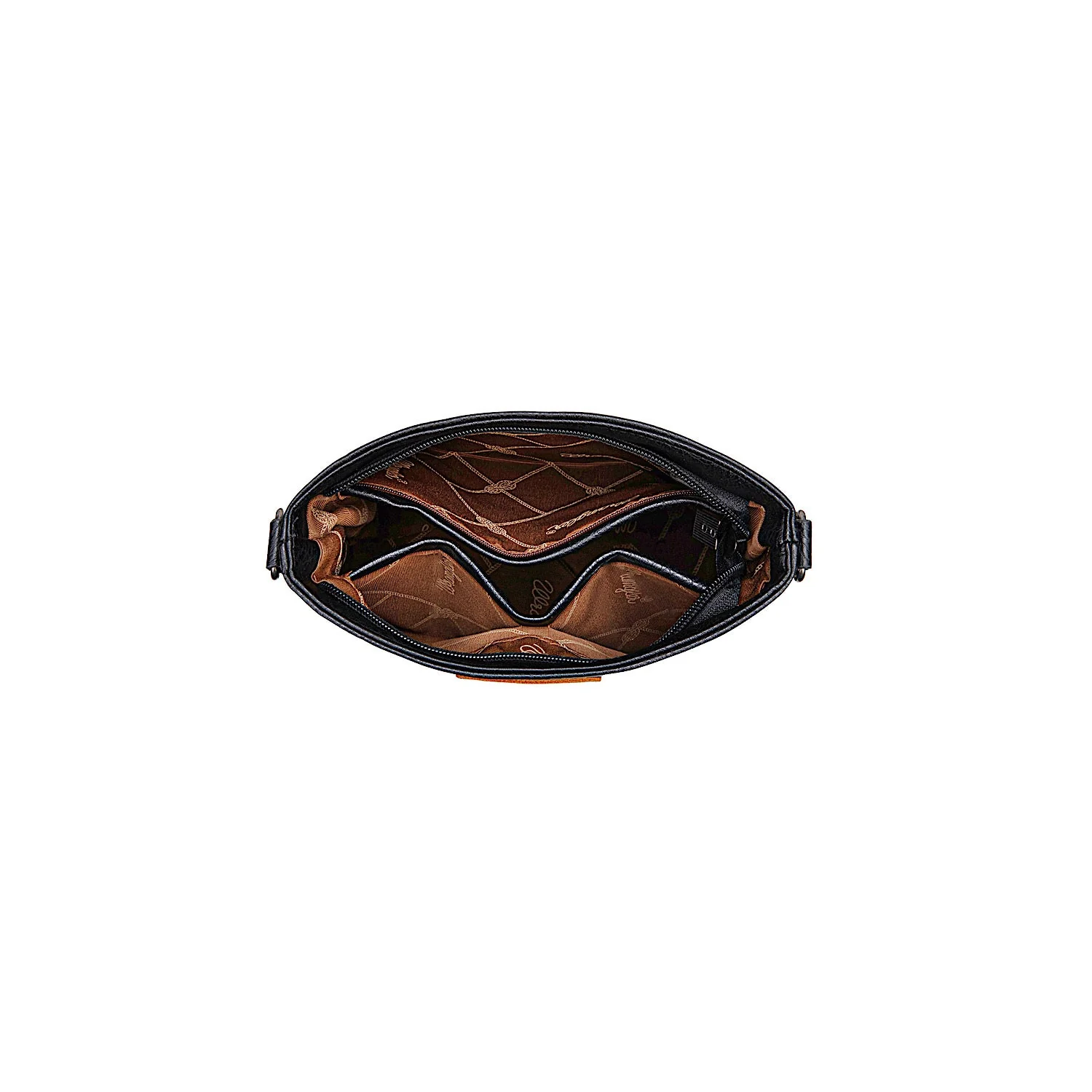 Wrangler Women's Lana Aztec Print Crossbody Bag - Black - Image 3
