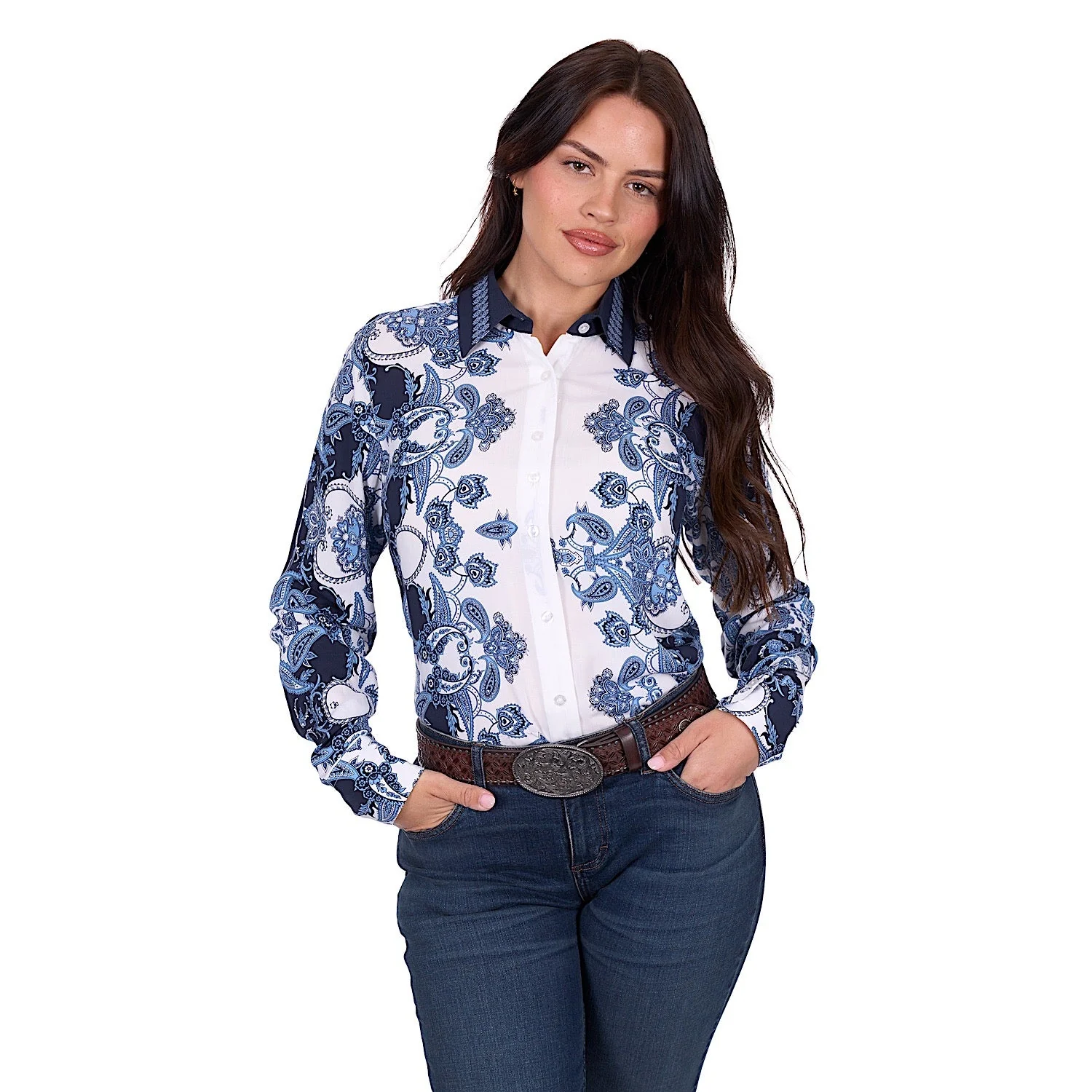 Wrangler Women's Linda Shirt - Blue