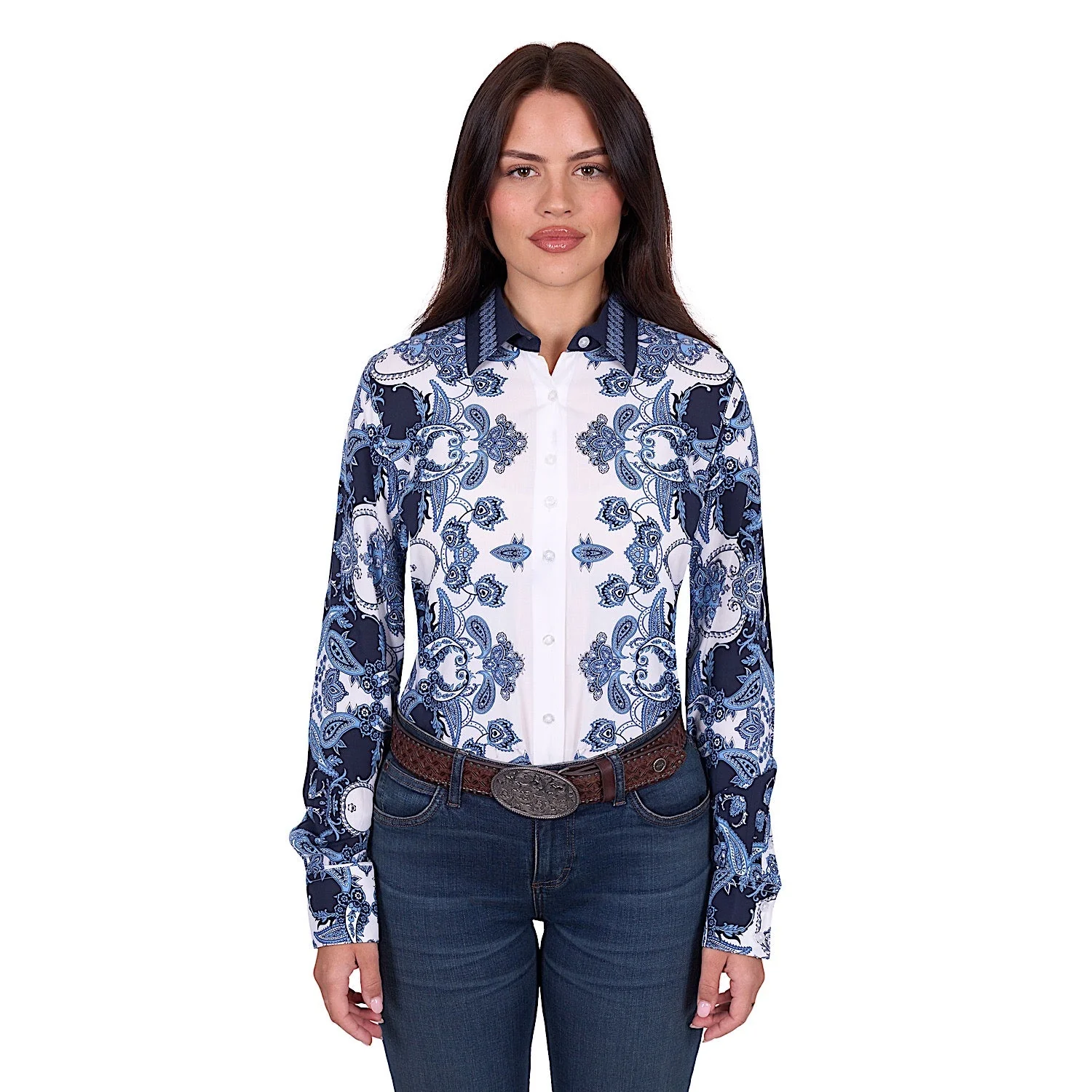 Wrangler Women's Linda Shirt - Blue - Image 2