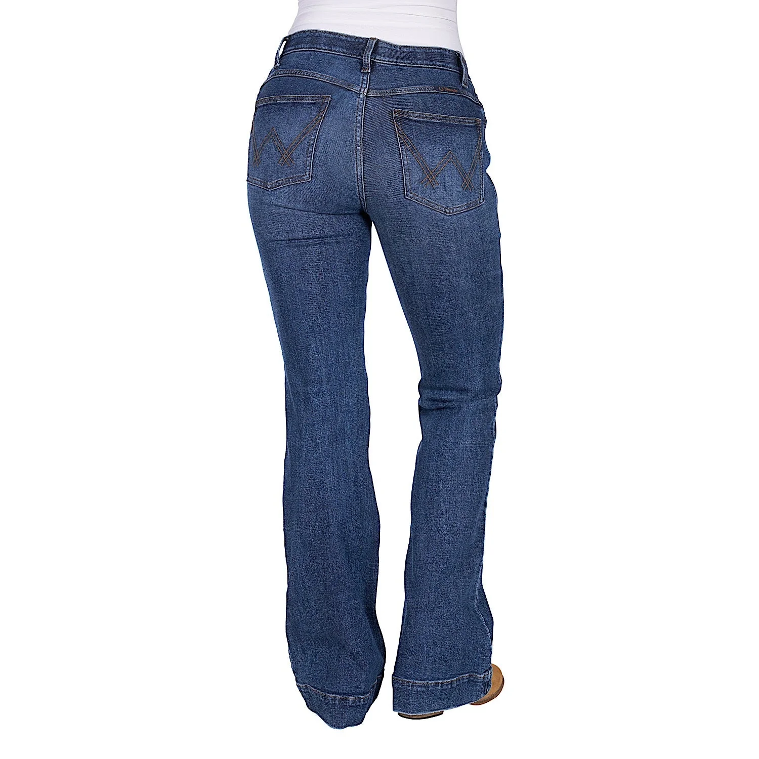 Wrangler Women's Luna Jean - Willow 34L - Wild Indigo