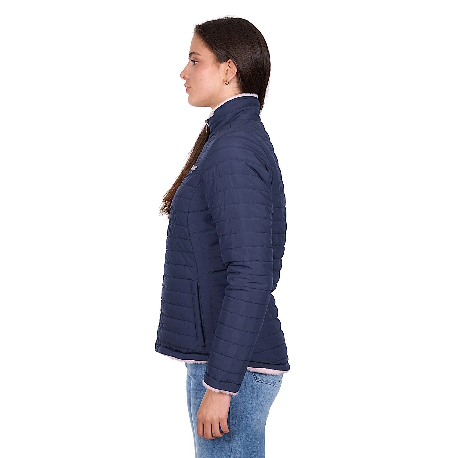 Wrangler Women's Marta Reversible Jacket - Navy/Pink - Image 4