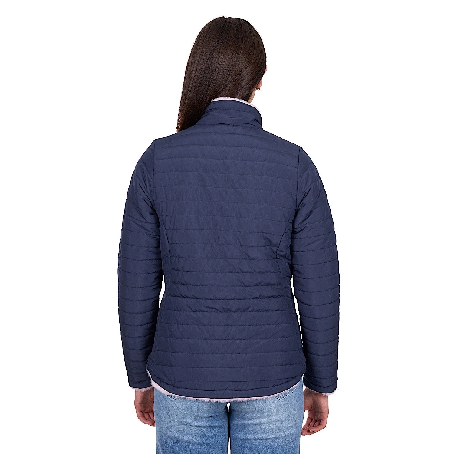 Wrangler Women's Marta Reversible Jacket - Navy/Pink - Image 5