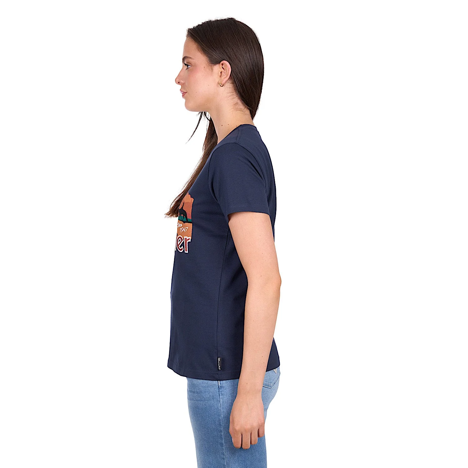 Wrangler Women's Natasha T-Shirt - Navy - Image 3