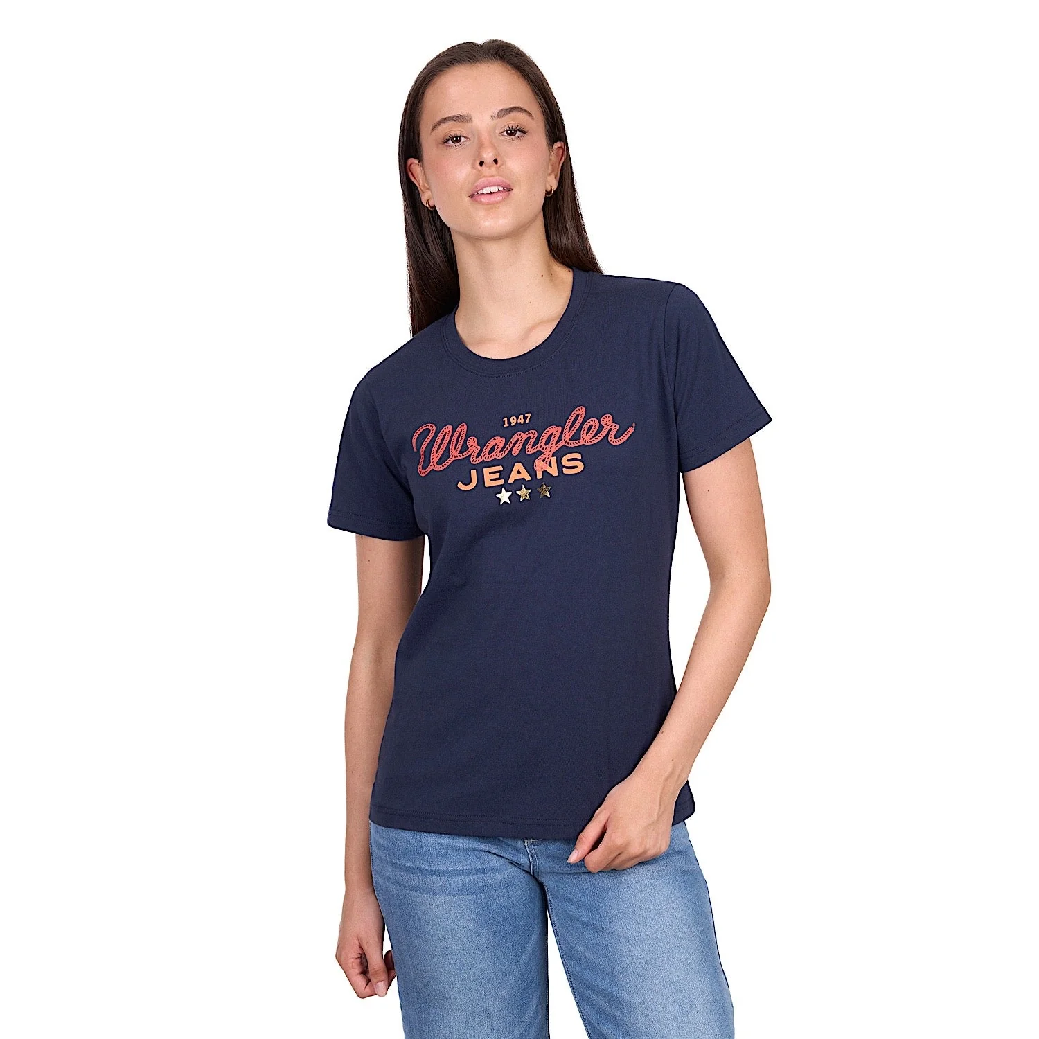 Wrangler Women's Piper T-Shirt - Navy