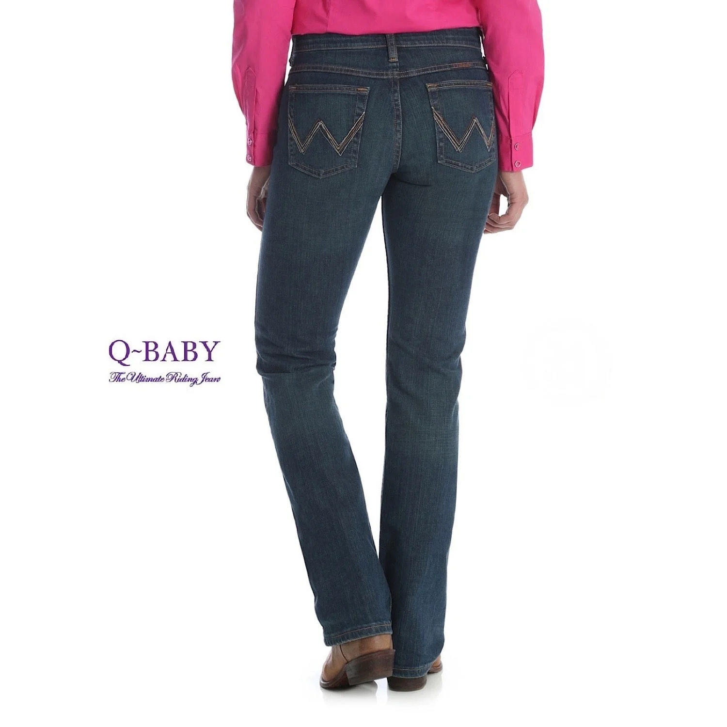 Wrangler Women's Q-Baby Ultimate Riding Jean - Tuff Buck - Image 2