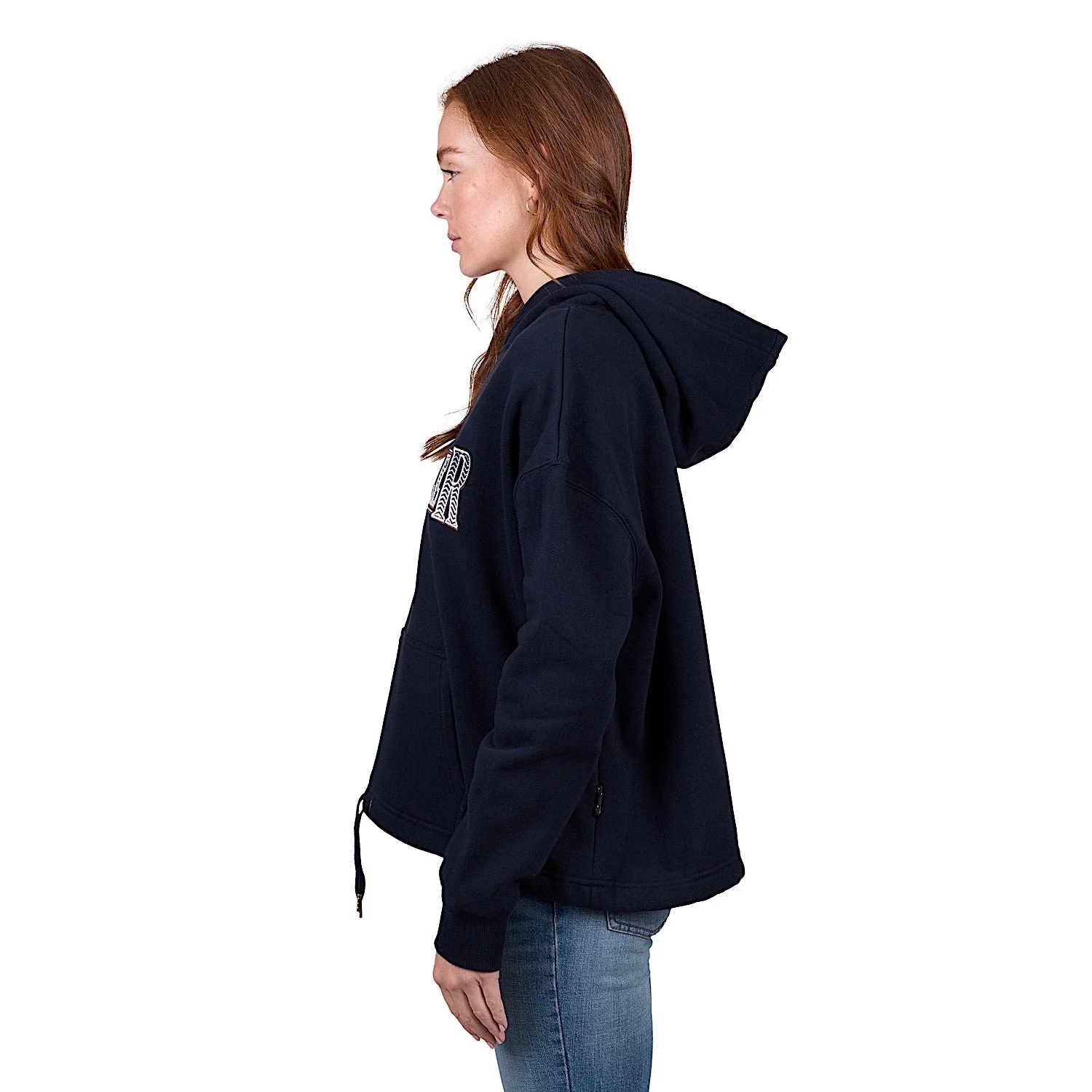 Wrangler Women's Sammy Pullover Hoodie - Dark Navy - Image 3