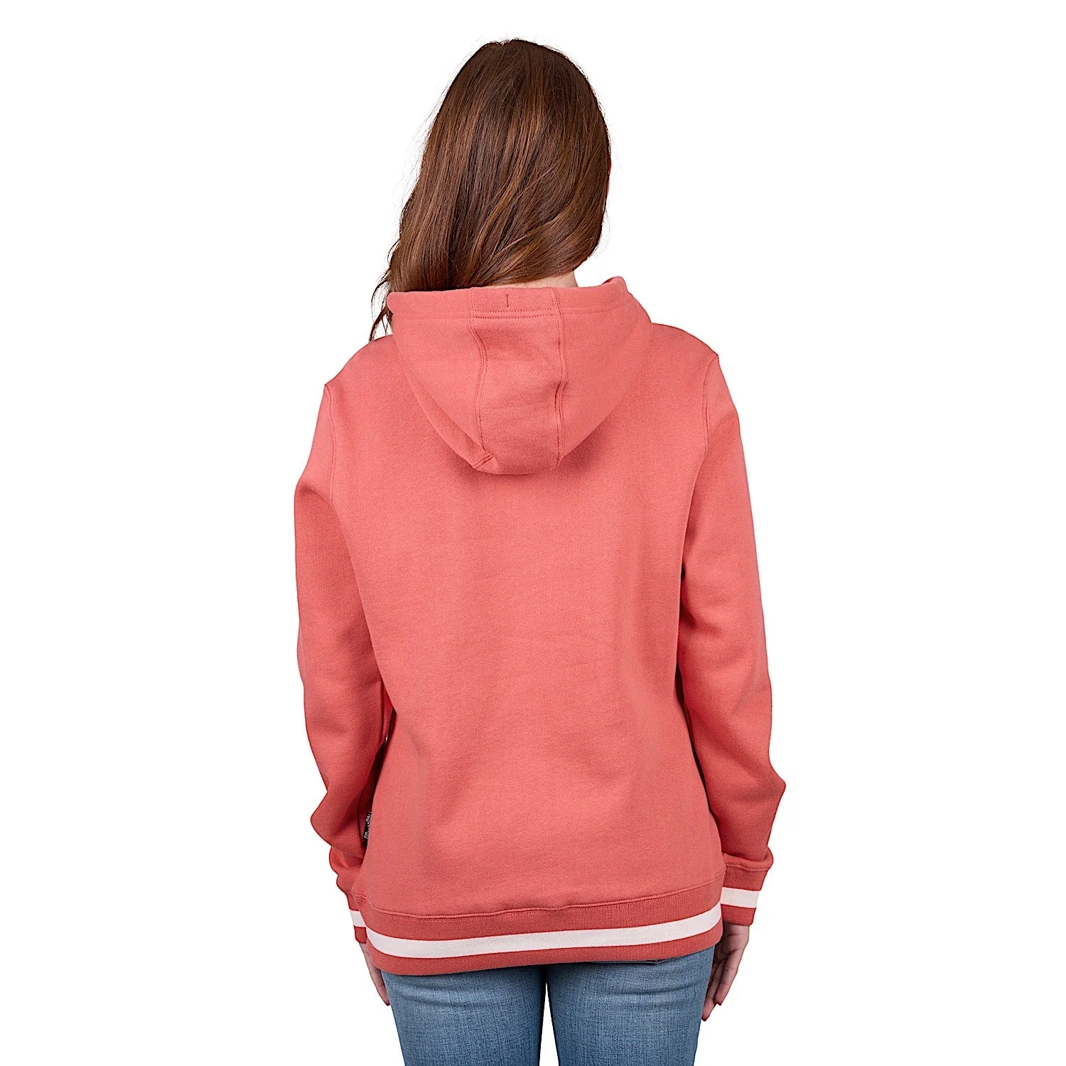 Wrangler Women's Sarah Pullover Hoodie - Coral - Image 4