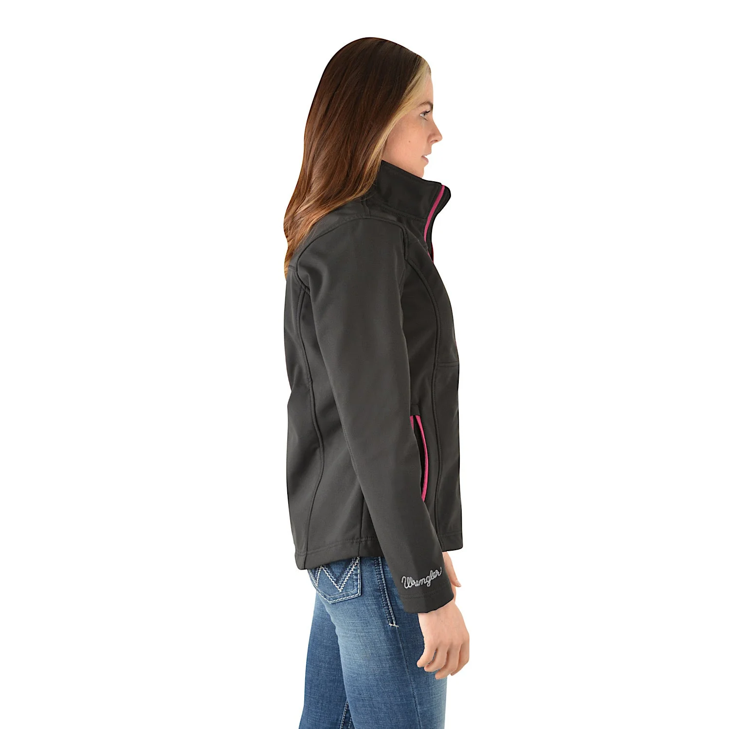 Wrangler Women's Softshell Jacket - Black - Image 2