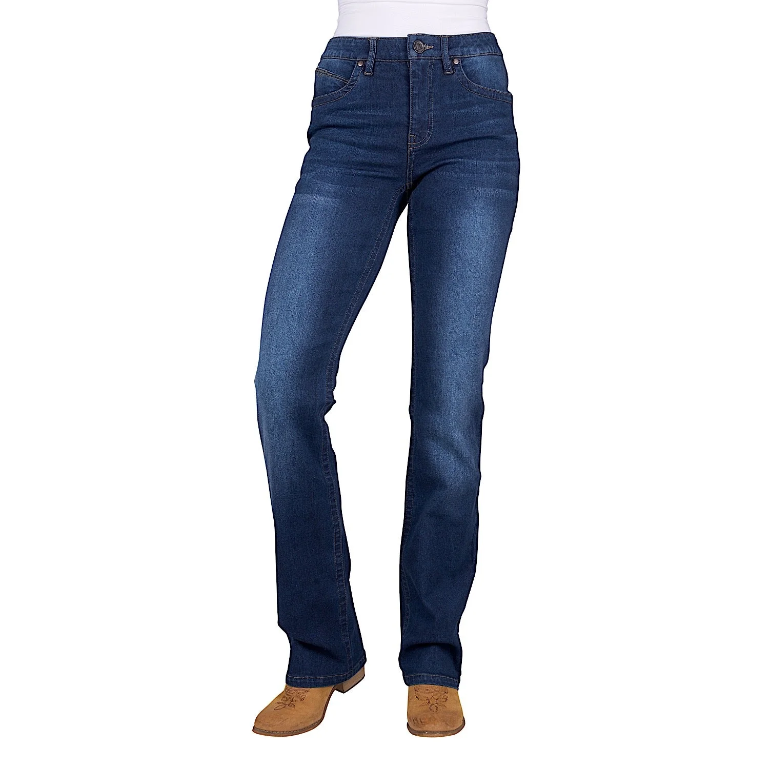Wrangler Women's Verity Jean - Willow - 34" - Dark Indigo - Image 2