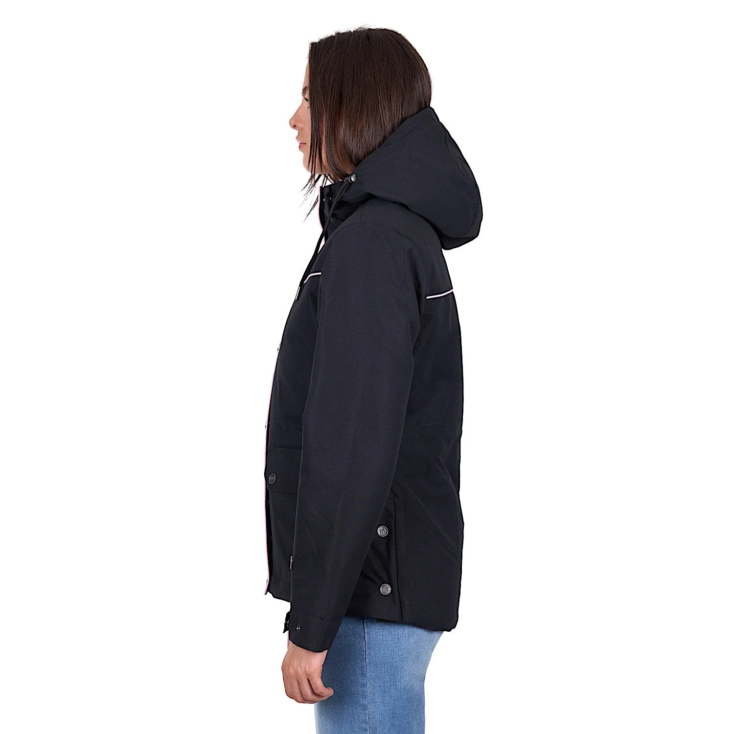 Wrangler Women's Vicky Waterproof Jacket - Black - Image 2